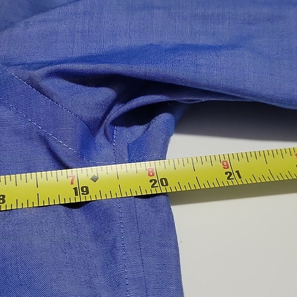 Amazon Essentials Classic Blue Button-Up - Picture 6 of 10